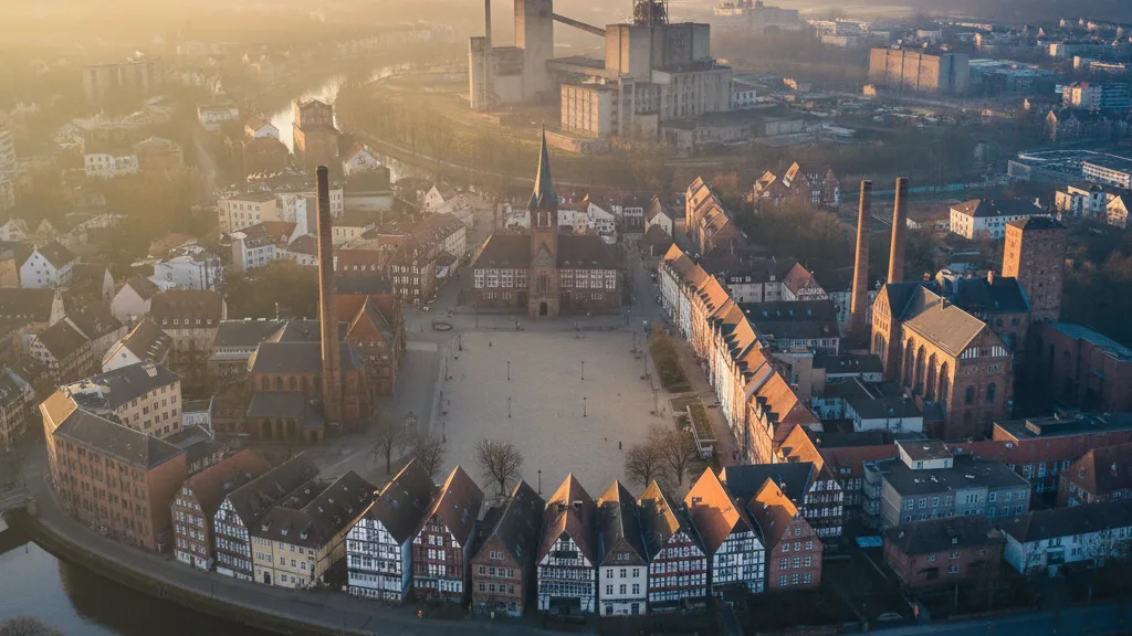 Halle (Saale) Skyline - SEO Agentur für Sachsen-Anhalt